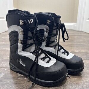 Morrow Snowboard Boots Black Gray Lace-up Women’s Size 9